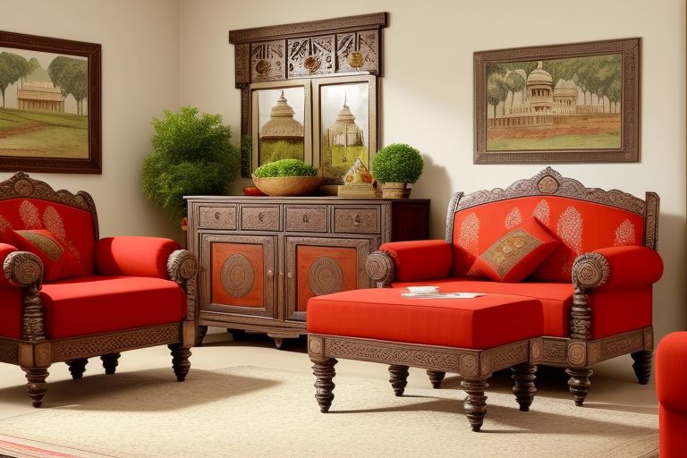 Elegance of Antique Indian Furniture